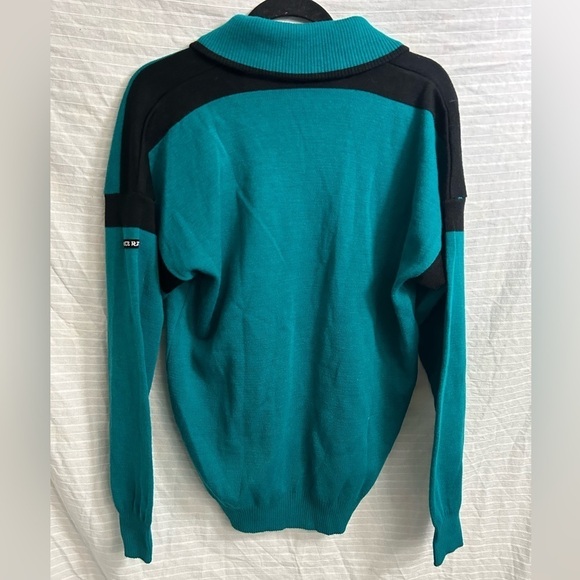 Vintage White Ram Ramtuck Wool Blend Sweater Men Patch Knit 70s 80’s Sz L “Rare” - Picture 7 of 7